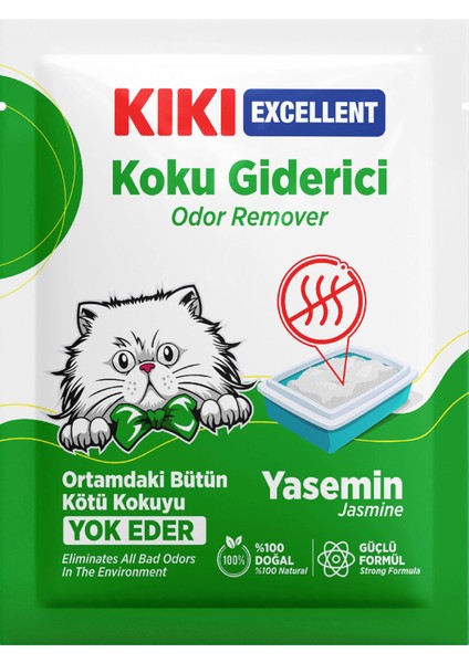 Kiki Excellent Kedi Koku Giderici Yasemin Kokulu 25 Gr. KC204