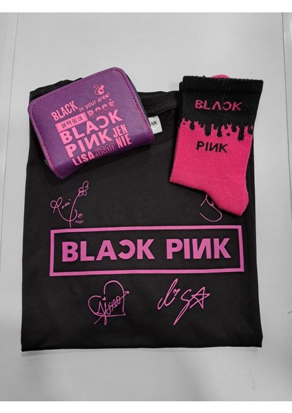 T Shirt Cüzdan Çorap