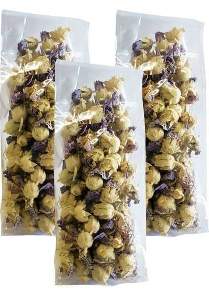 Hatmi Çiçeği Bitkisi 3 Paket Hatmi Çayı Kurutulmuş Hatmi Bitkisi