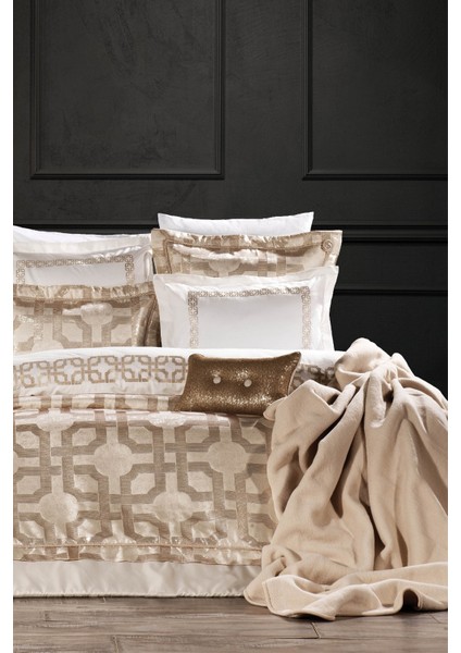 Valente Krem 11 Parça Çeyiz Seti modelleri