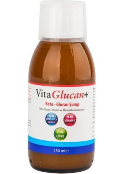Vitaglucan Beta-Glucan Vitamin Şurup 150 Ml fiyatları