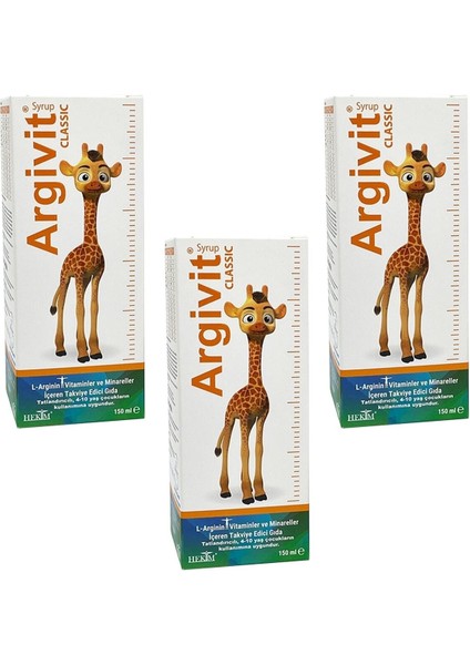 Multivitamin 150 Ml Şurup 3 Adet