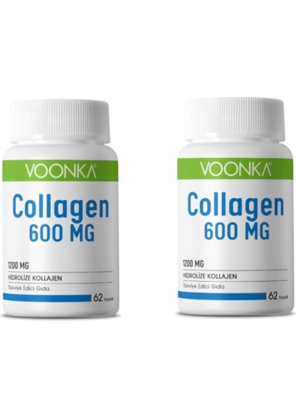 Collagen 600 Mg 62 Kapsül 2 Adet