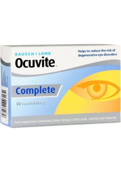 Ocutive Complete 60 Kapsül