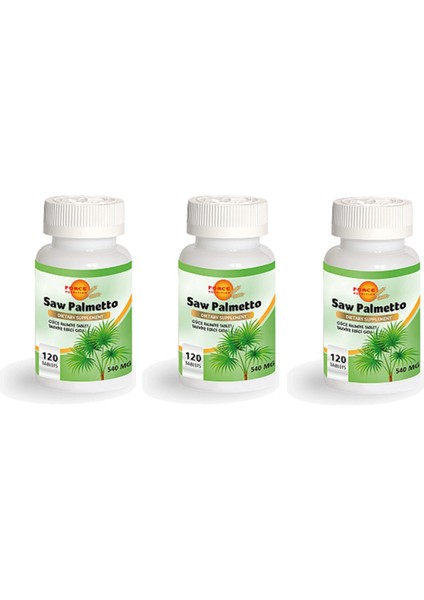 Nutrition Saw Palmetto Cüce Palmiye 3x120 Tablet