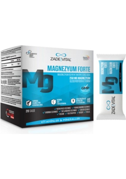 Magnezyum Forte 20 Li Saşe