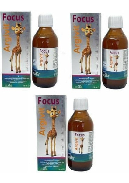 Focus Şurup 150 Ml 3 Adet