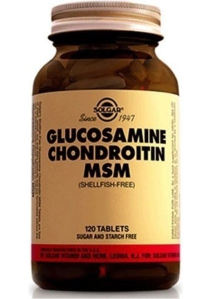 Glucosamıne Chondroıtın Msm 120 Tablet