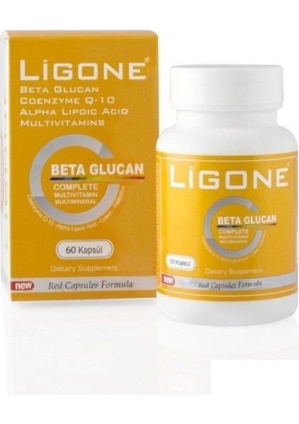 Ligone Beta Glucan Probiotic Multivitamin 60 Kapsül