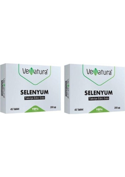 Selenyum 45 Tablet 2 Adet