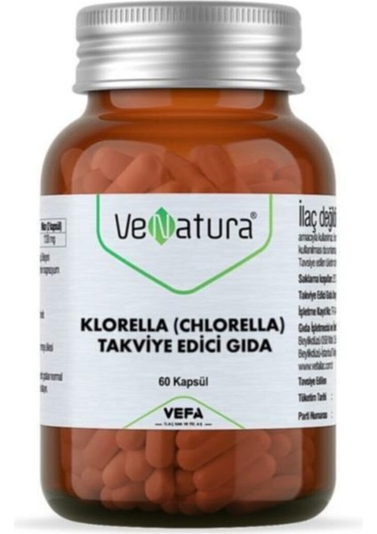 Klorella 60 Kapsül