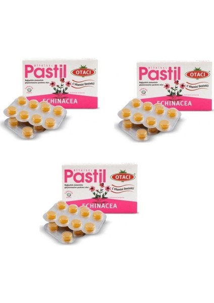 Bitkisel Pastil Echinacea 3 Adet