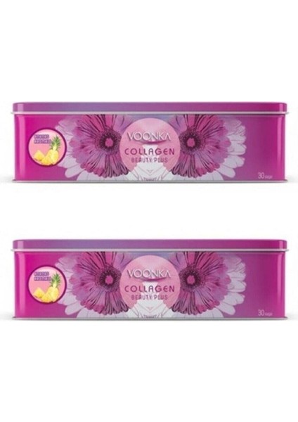 Collagen Beauty Plus Ananas Aromalı 30 Şase X 2 Adet
