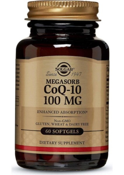 Coenzyme Q-10 100 Mg 60 Kapsül