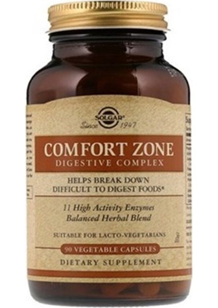 Comfort Zone Digestive Complex 90 Vegetable Capsules