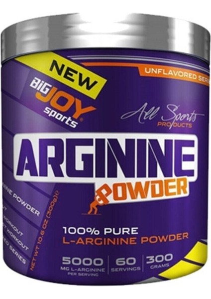 Bigjoy Pure L- Arginine Powder 300 Gr