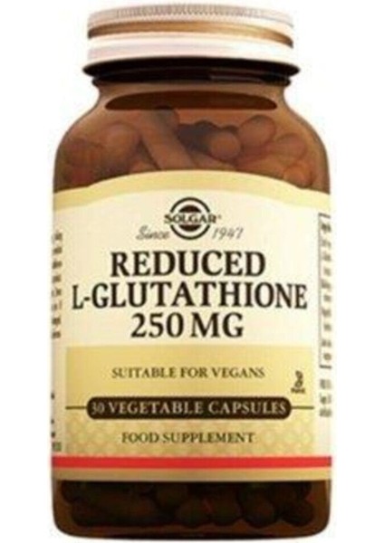 Reduced L Glutathione 250 Mg 30 Kapsül