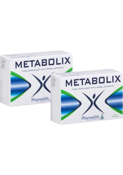 Metabolix 60 Tablet | Yetkili Bayii 2 Adet Set