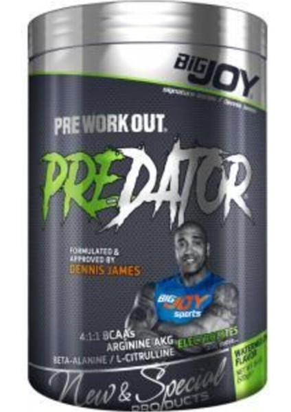 Bigjoy Pre-Dator 510 Gr Karpuz Aromalı Preworkout