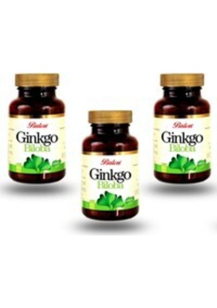 Ginkgo Biloba Tableti 60 X 600 Mg 3 Kutu