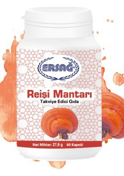 Reişi Mantarı Takviye Edici Gıda 60 Kapsül
