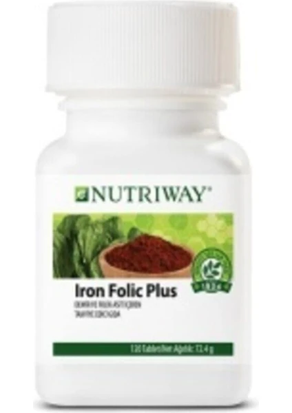 Nutriway Amway Iron Folic Plus Nutrıway (120 Tablet)