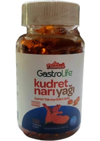 Gastrolife Kudretnarı Yağı Softjel 1240 Mg * 100lü