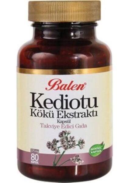 Kediotu Kedi Otu Kökü Ekstraktı Kapsül 80 X 375 Mg