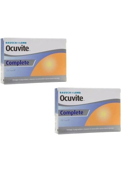 Ocuvite Complete 60 Kapsül - 2 Adet