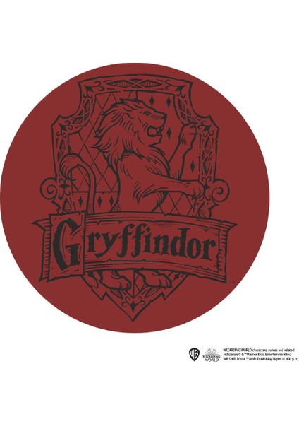 Gryffindor Ahşap Bardak Altlığı