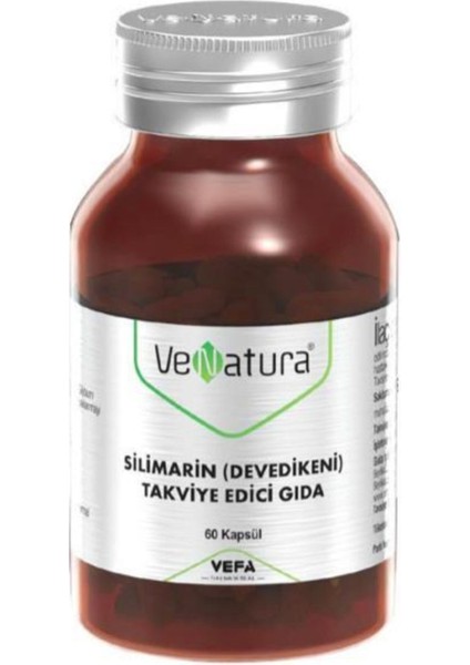 Silimarin (Deve Dikeni) 60 Kapsül