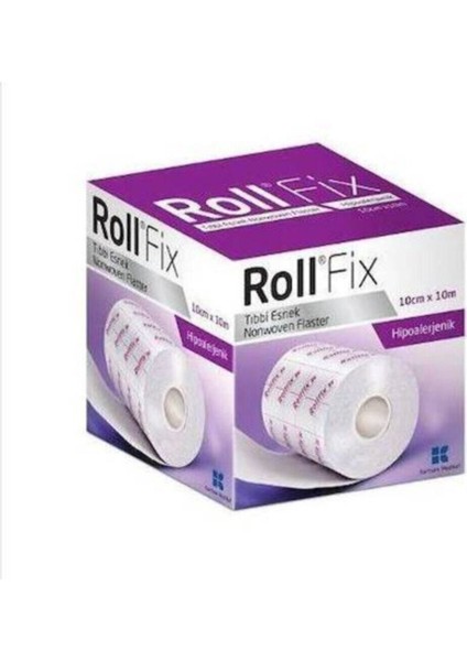 Rollfix Roll Fix Flaster 10x10 Hipoalerjenik Esnek Fix Flaster