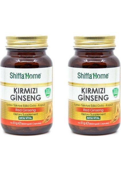 Ginseng Kapsül 850mg X 2 Adet