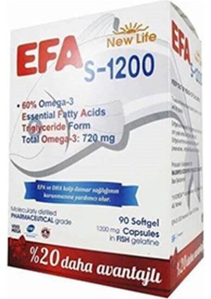 Efa-S 1200 90 Kapsul
