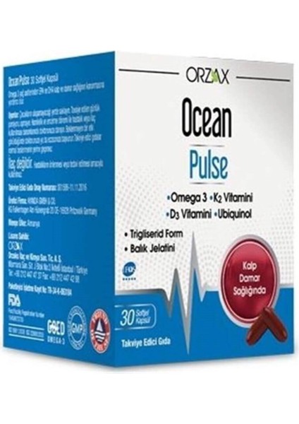 Ocean Pulse 30 Kapsül