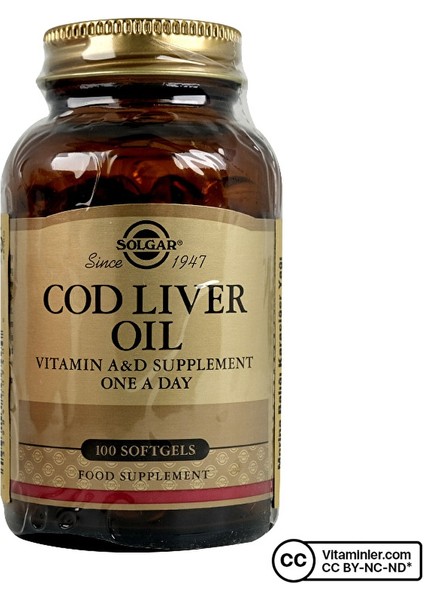 Cod Liver Oil 100 Softjel