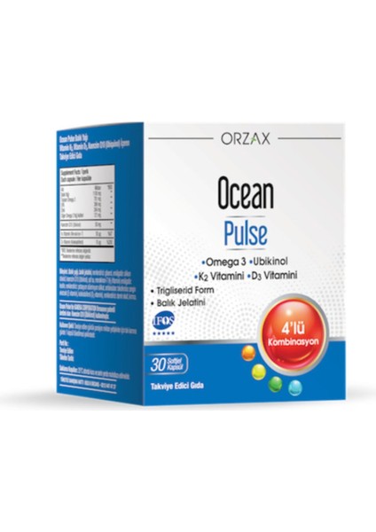 Ocean Pulse Omega 3 30