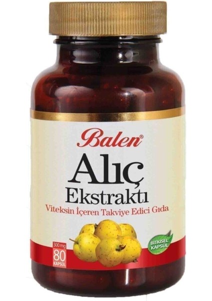 Alıç Meyvesi Ekstraktı Kapsül 375 Mg 80 Kapsül