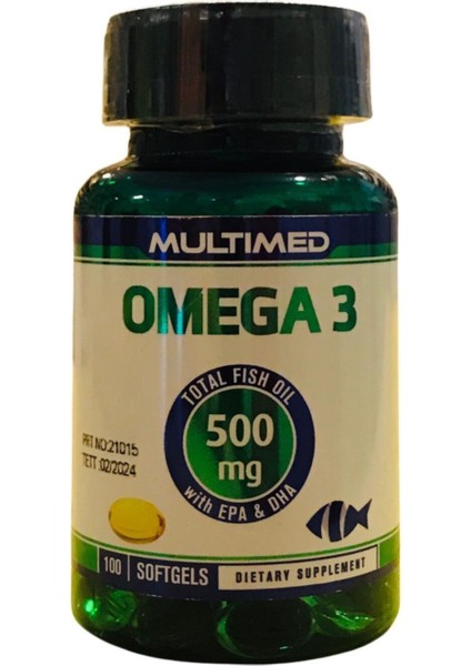 Omega 3 500mg 100 Softjel