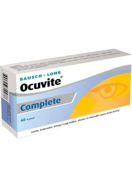 Bausch&Ocuvite Complete 60 Kapsül