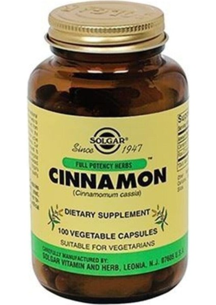 Cinnamon 100 Kapsül
