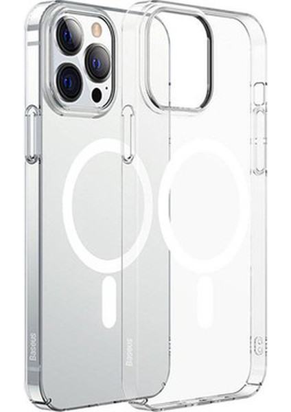 Apple iPhone 12 Pro Max Uyumlu Magsafe Şeffaf Silikon Telefon Kılıfı