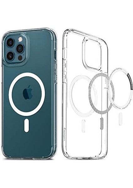 Apple iPhone 12 Pro Max Uyumlu Magsafe Şeffaf Silikon Telefon Kılıfı fiyatları