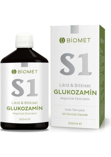 S1 Likid Ve Bitkisel Glukozamin Sıvı 500 Ml