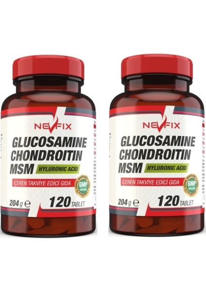 Glucosamine Chondroitin Msm 120 Tablet X 2 Kutu