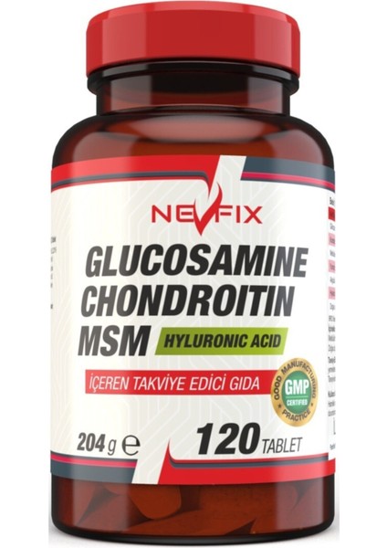 Glucosamine Chondroitin Msm 120 Tablet X 2 Kutu