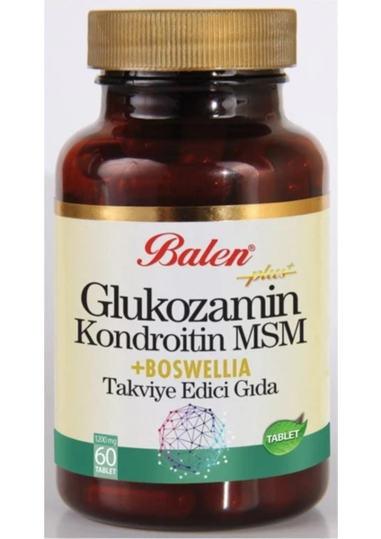 Glukozamin Kondroitin Msm Boswelia 1200 Mg 60 Tablet