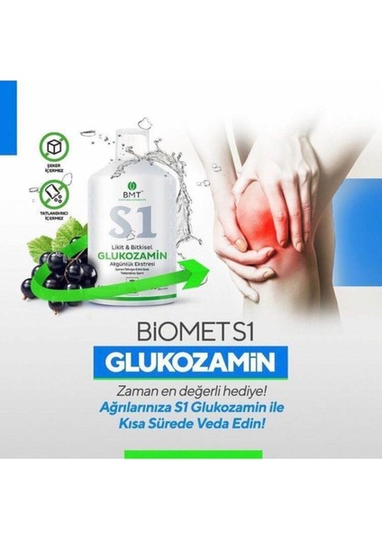 Likit & Bitkisel S1 Glukozamin Bitkisel Ve Doğal Gıda Takviyesi