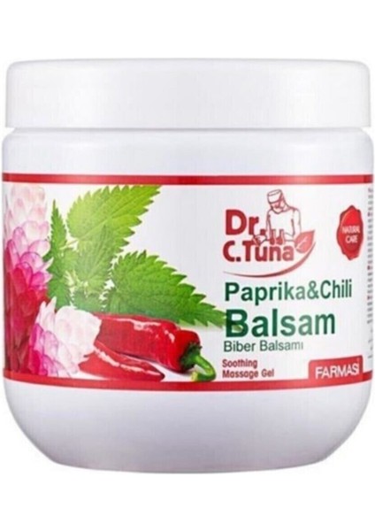 Dr. C. Tuna Paprika Biberli Balsam Masaj Jeli - 500 Ml