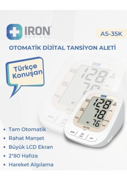 Otomatik Dijital Türkçe Konuşan Aleti As-35k